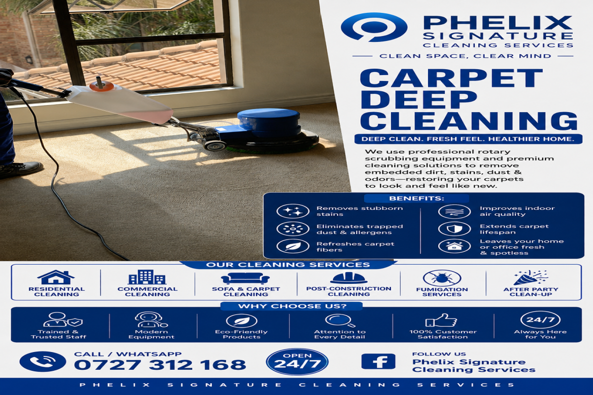Carpet Deep Cleaning