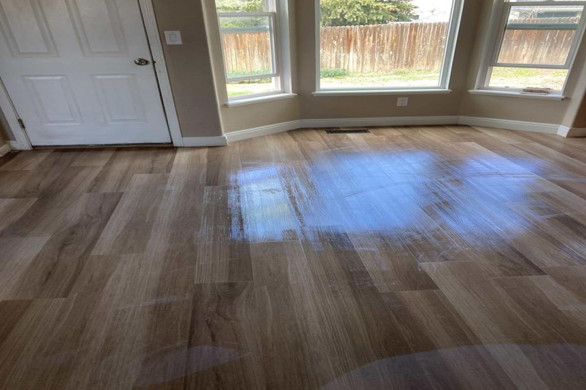 Hardwood Floor Deep Cleaning