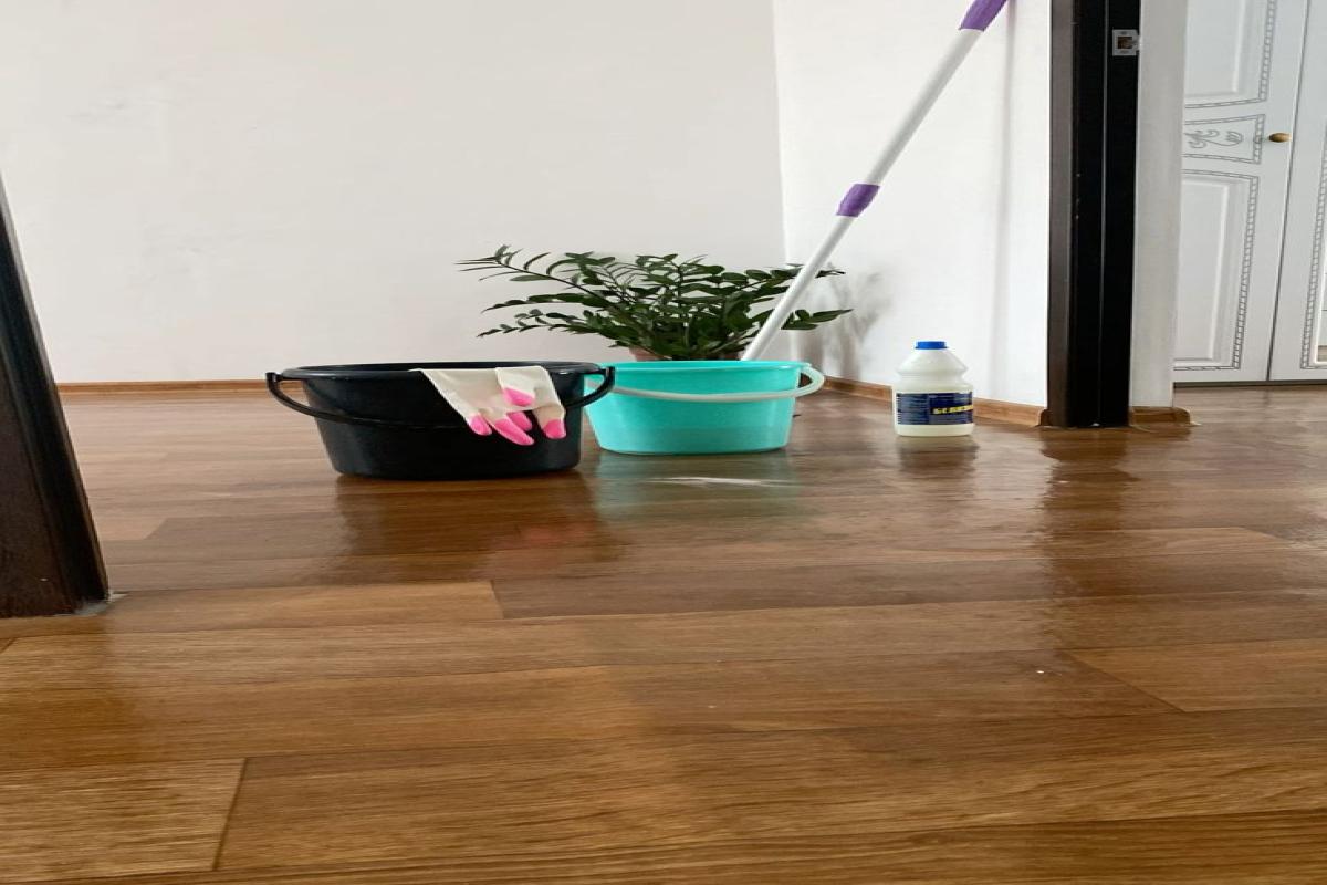 Residential Floor Mopping & Sanitization