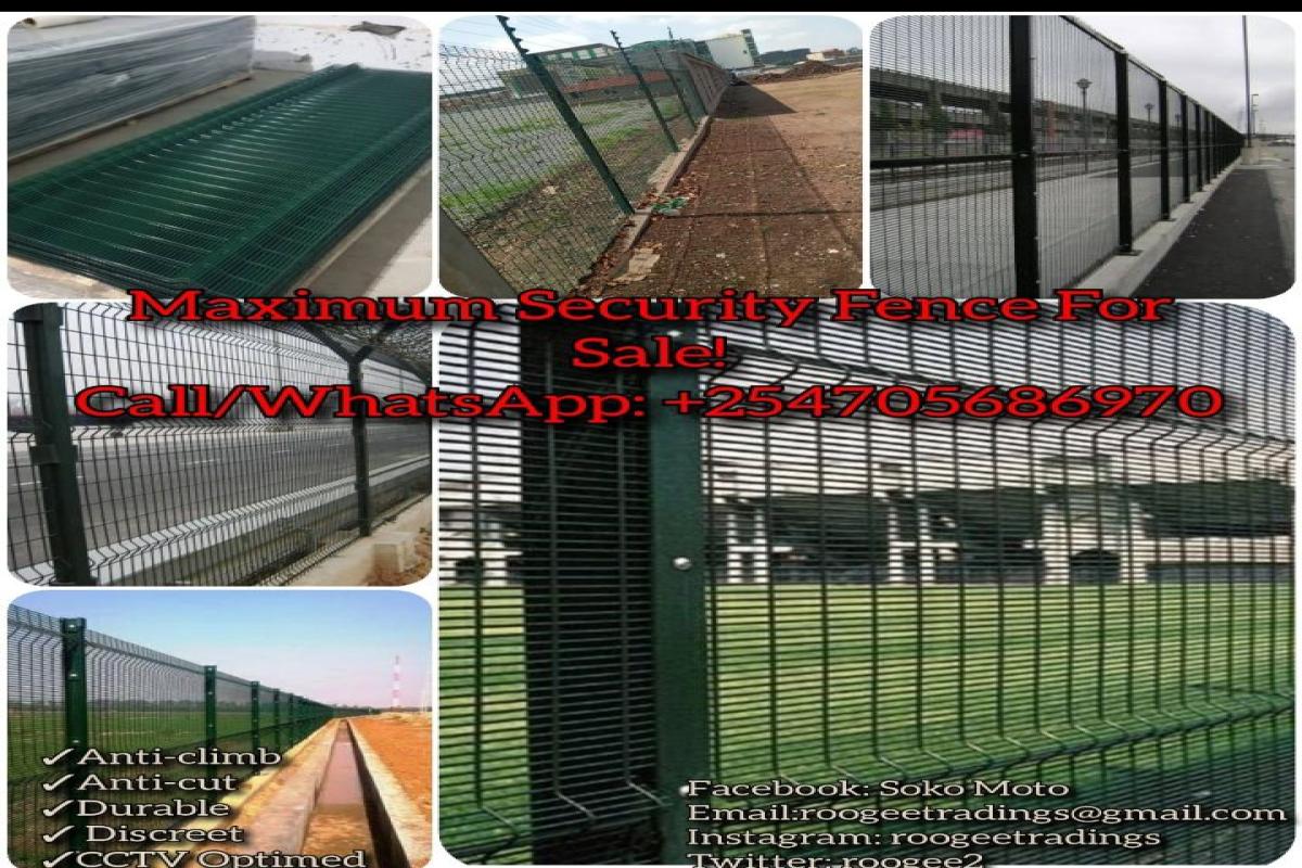 MAXIMUM SECURITY ANTI-CLIMB FENCE FOR SALE