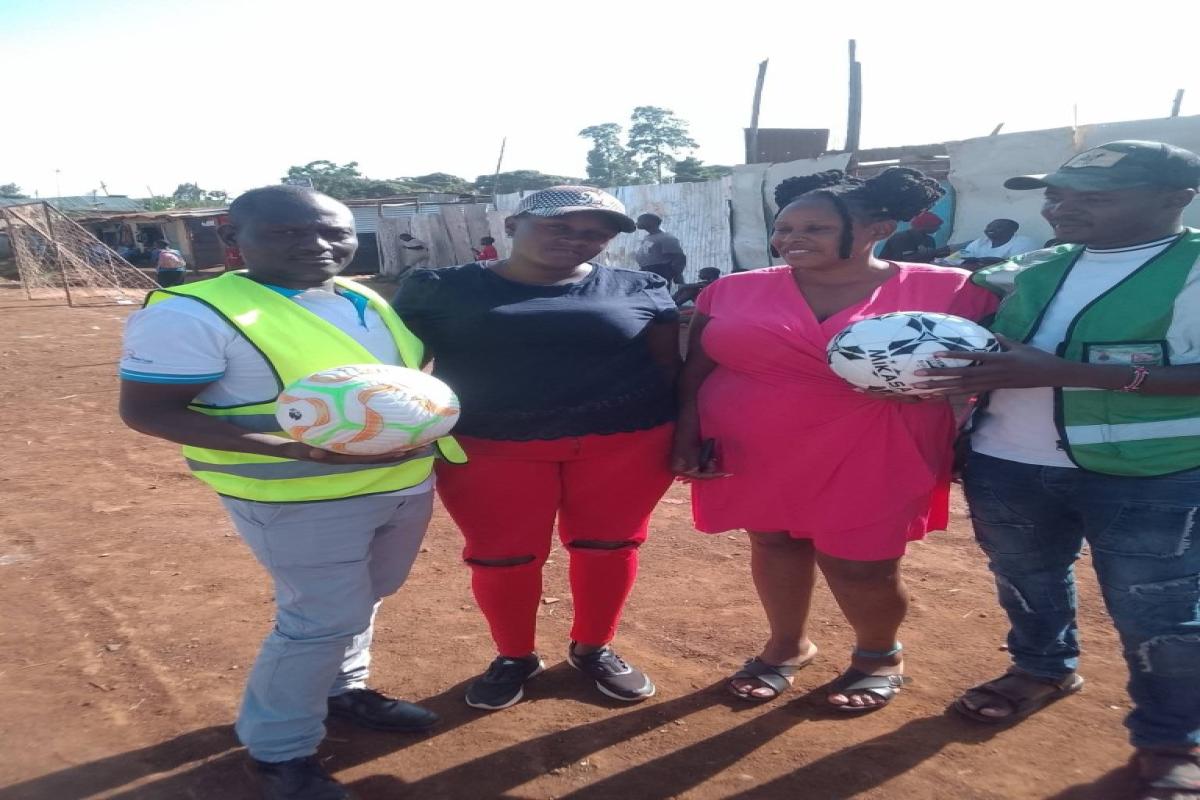 Young Football Talent Through Community Tournaments in Kahawa West