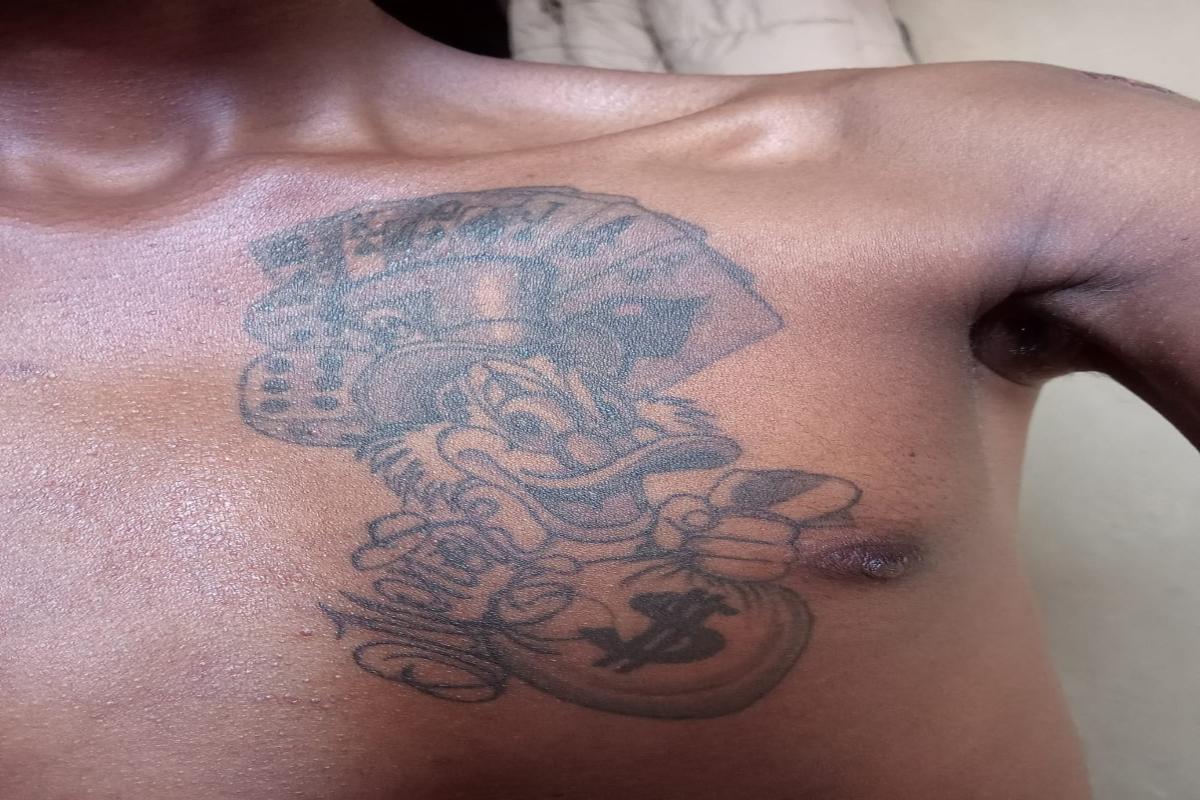 Chest tattoos