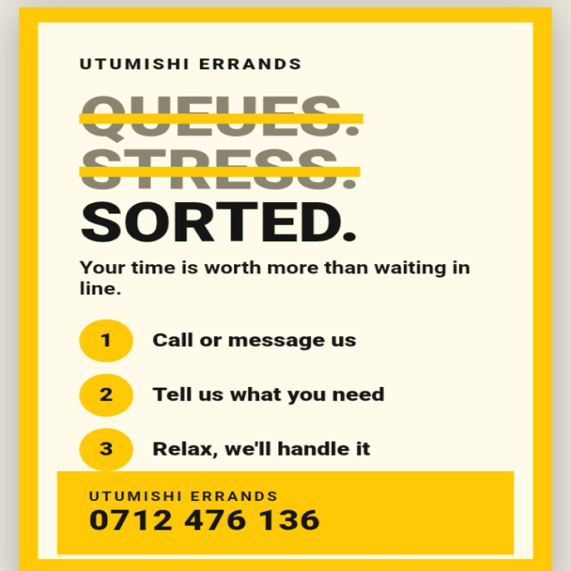 Utumishi Errands service image