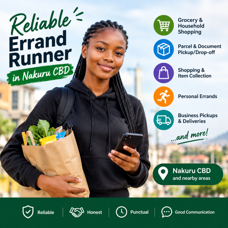 Reliable Errand Runner — Nakuru CBD profile image